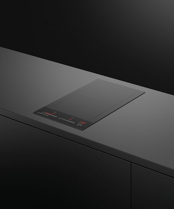 Fisher & Paykel Series 9 12" Black Glass Induction Cooktop-3