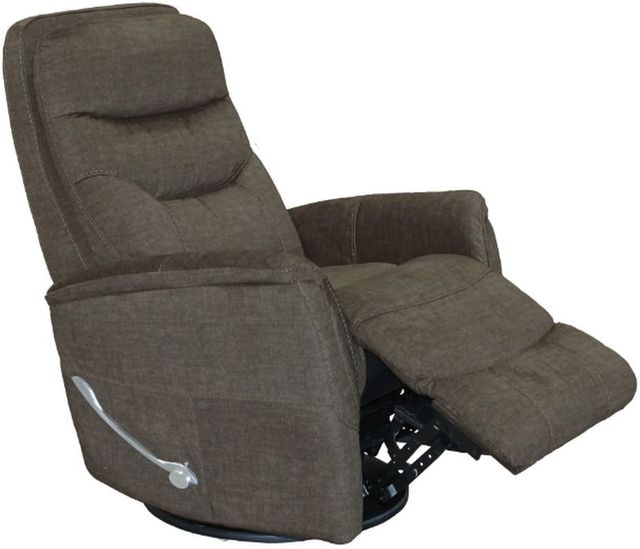 Parker House® Gemini Titanium Manual Swivel Glider Recliner-1