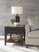 Kincaid Furniture Plank Road Artisan's Charcoal Drawer End Table-3
