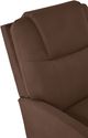 La-Z-Boy® Sparrow Chestnut Leather Manual Rocking Recliner-2
