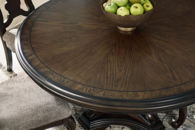 Signature Design by Ashley® Maylee Dark Brown 60" Dining Table-3