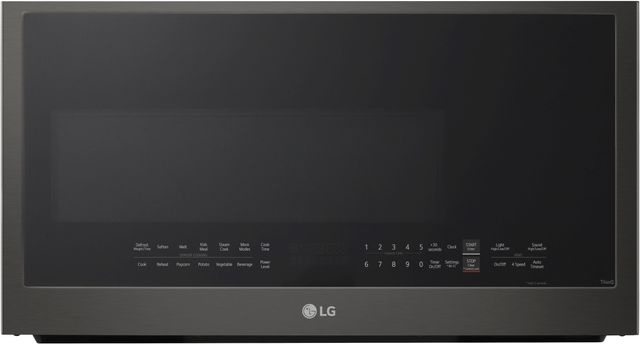 LG 2 Cu. Ft. PrintProof™ Black Stainless Steel Wi-Fi Enabled Over The Range Microwave with EasyClean®-0