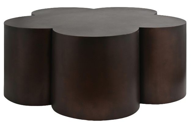 Meridian Furniture Lucky Antique Brown Coffee Table-1