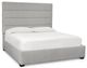 Bassett® Furniture Customizable Parkton Queen Upholstered Panel Bed-0