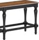 Winners Only® Torrance Brown/Ebony 60" Dining Bench-2