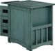 Powell® Mission Teal Side Table-3