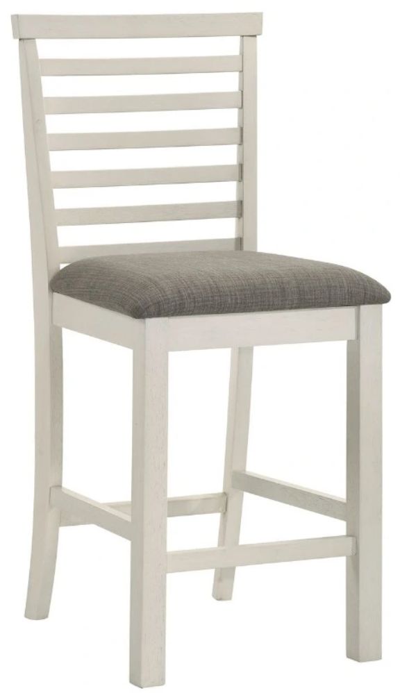 Liberty Furniture Brook Bay Gray/Textured White Counter Chair-0