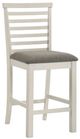 Liberty Furniture Brook Bay Gray/Textured White Counter Chair-0