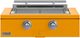 Caliber™ Rockwell 2-Burner Saffron Built-In Liquid Propane Grill with Stainless Steel Hardware-0