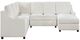 Homelegance® Zayden 4-Piece Ivory Sectional-2