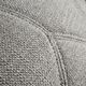 Olliix by Madison Park Grey Kelsey Round Pouf Ottoman-1