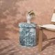 TOV Furniture Serafina Marble Concrete Indoor/Outdoor Side Table-1