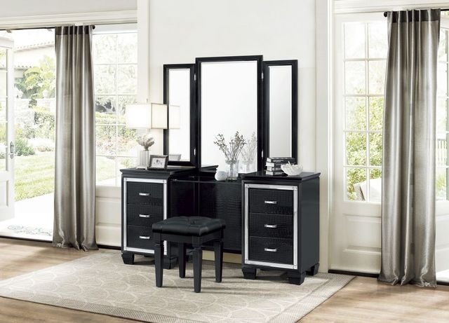 Mazin Furniture Allura Vanity Stool-1