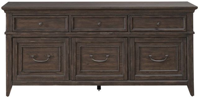 Liberty Furniture Paradise Valley Saddle Brown Credenza-2