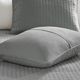 Olliix by Madison Park Grey Twin/Twin XL Keaton Reversible Coverlet Set-3