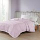 Olliix by Madison Park Cambria Lilac Full/Queen Premium Oversize Down Alternative Blanket with 3M Scotchgard-5