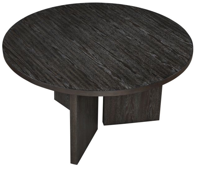 Homelegance® Marais Ebony Round Dining Table-3
