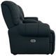 Best® Home Furnishings Customizable Genet Leather Power Reclining Space Saver® Console Loveseat-2