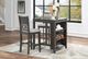 New Classic® Home Furnishings Gia 3-Piece Gray Counter Height Dining Set-1