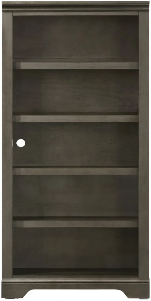 Intercon San Mateo Gray Bunching Bookcase-2