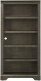 Intercon San Mateo Gray Bunching Bookcase-2