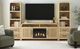 Elements International Ridgemont 4-Piece Natural Entertainment Unit with 70" TV Console-1