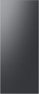 Samsung Bespoke 18" Matte Black Steel French Door Refrigerator Top Panel-0