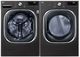 LG Black Steel Front Load Laundry Pair-0
