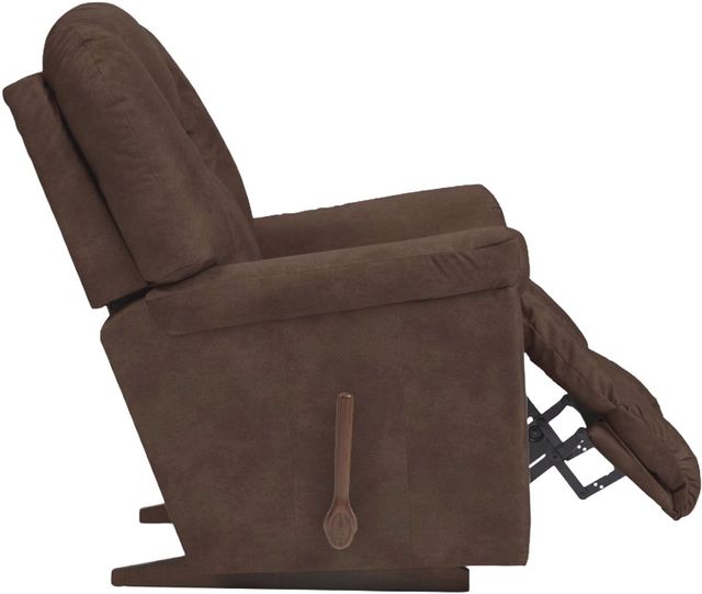 La-Z-Boy® Maverick Mahogany Manual Rocking Recliner-4