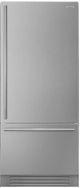 Smeg Universal 36" 19.6 Cu. Ft. Stainless Steel Built-In Bottom Freezer Refrigerator-0