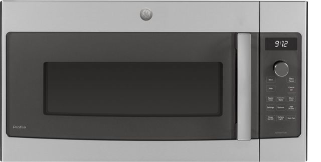 GE Profile™ Series 1.7 Cu. Ft. Stainless Steel Over The Range Microwave-0