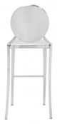 Zuo® Eclipse Stainless Steel Set of 2 Bar Chairs-3
