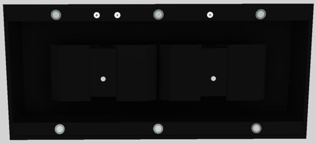 Vent-A-Hood® 60" Black Contemporary Island Range Hood-2
