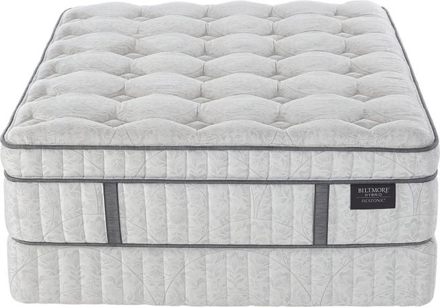 Restonic® Biltmore Arris Hybrid Plush Euro Top Twin XL Mattress-3