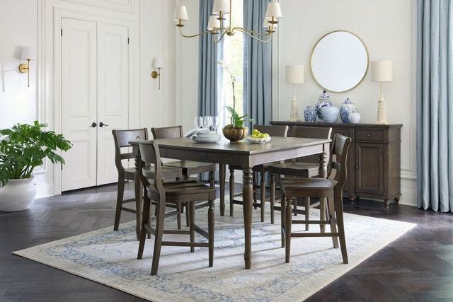 aspenhome® Cambridge Cracked Pepper Extendable Counter Table-3