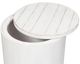 Liberty Furniture Modern Farmhouse Flea Market White Drum End Table-4