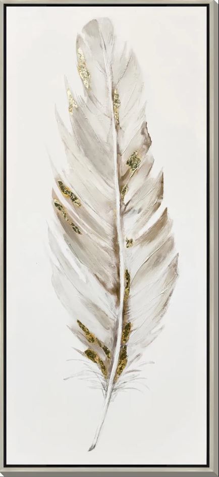 Classy Art 2-Piece 54" Hand Painted Textured Wall Art Set-2