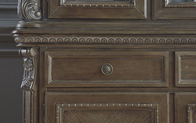 Signature Design by Ashley® Charmond Brown Dining Room Buffet and China-2