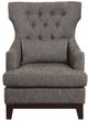 Mazin Furniture Adriano Brown-Gray Accent Chair-0