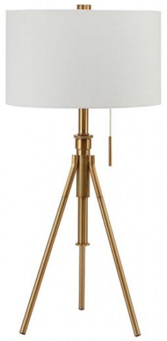 Furniture of America® Zaya Stained Gold Table Lamp-0