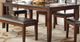 Mazin Furniture Mantello Cherry Brown Dining Table-4