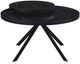 Coaster® Briggs Marble Printed Glass Top Coffee Table with Black Base-4
