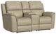 Flexsteel® Henry Beige Power Reclining Loveseat with Console and Power Headrests-0
