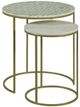 Fairfield® Soulful Textures 2-Piece Aged Bronze Nesting End Table-0