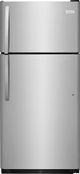 Frigidaire® 18 Cu. Ft. Stainless Steel Top Freezer Refrigerator-0