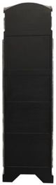 YHD Black Distressed Phone Booth Display Cabinet-2