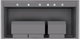 Vent-A-Hood® Designer Series 48" Gunsmoke Wall Mounted Range Hood-2