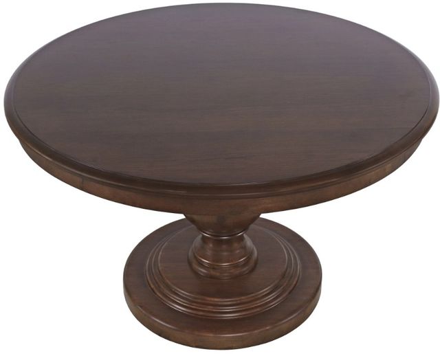 Jofran Inc. Bristol Brown Round Dining Table-1