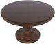 Jofran Inc. Bristol Brown Round Dining Table-1