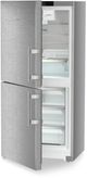 Liebherr 30'' 12.8 Cu. Ft. SmartSteel Semi Built In or Freestanding Bottom Freezer Refrigerator with EasyFresh-3